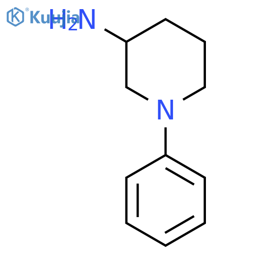 1-Phenylpiperidin-3-amine structure