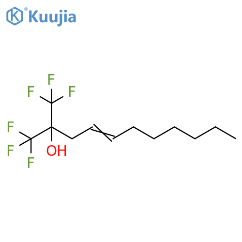 4-Undecen-2-ol, 1,1,1-trifluoro-2-(trifluoromethyl)- structure