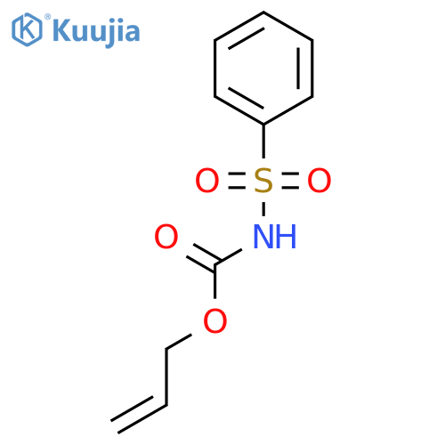 Carbamic acid, (phenylsulfonyl)-, 2-propenyl ester structure