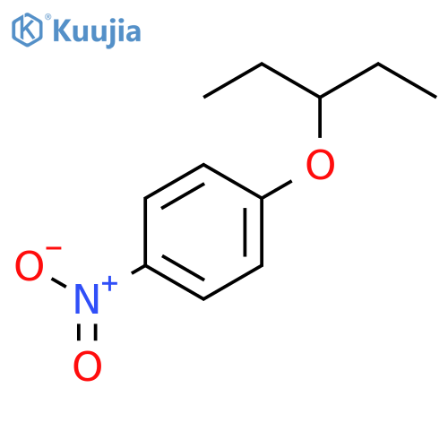 Benzene, 1-(1-ethylpropoxy)-4-nitro- structure