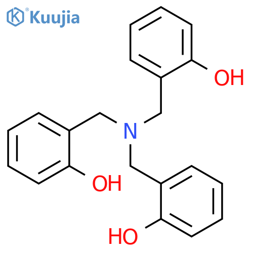 Phenol, 2,2',2''-[nitrilotris(methylene)]tris- structure