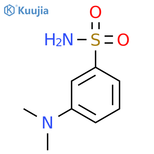 3-(dimethylamino)benzene-1-sulfonamide structure