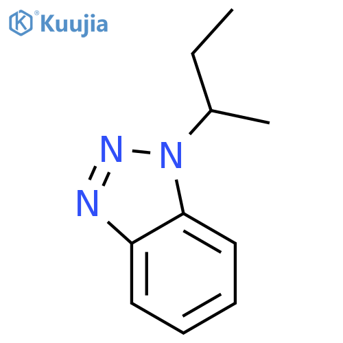 1H-BENZOTRIAZOLE, 1-(1-METHYLPROPYL)- structure