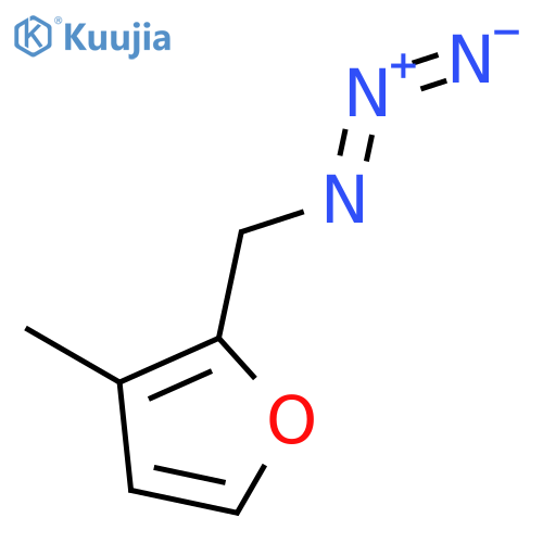 2-(azidomethyl)-3-methylfuran structure