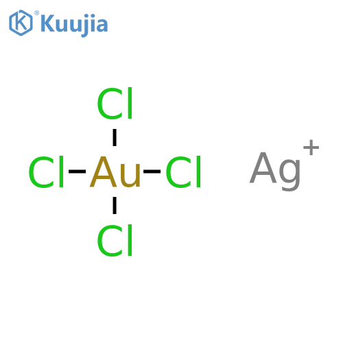 silver tetrachloroaurate(III) structure