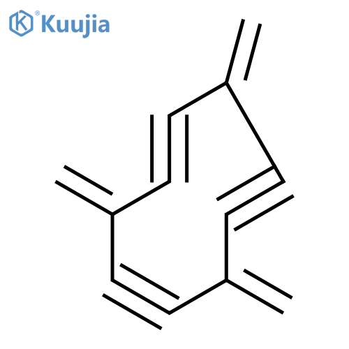 1,4,7-Cyclononatriyne, 3,6,9-tris(methylene)- structure
