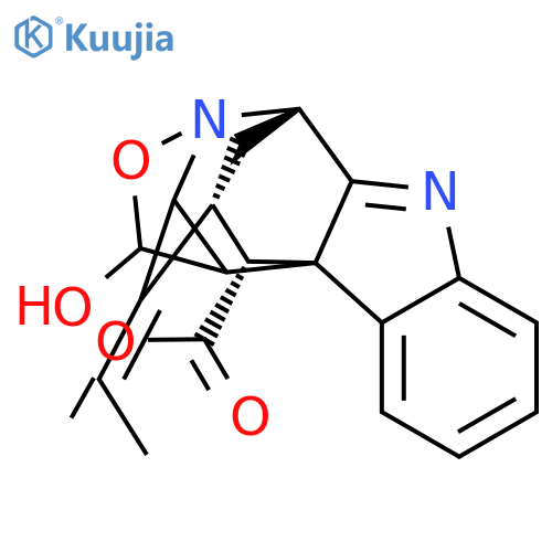 2,3,6a-(Epoxyethanylylidene)-1,5-methano-1H-azocino[3,4-b]indole-6-carboxylicacid, 4-ethylidene-3,4,5,6-tetrahydro-13-hydroxy-, methyl ester,(1S,2S,3S,4E,5R,6R,6aR,12S,13S)- (9CI) structure