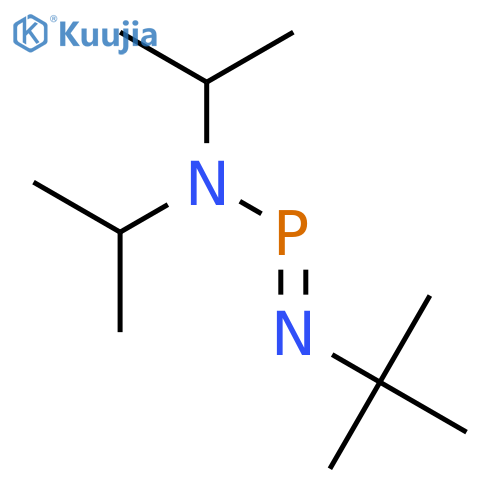 PHOSPHENIMIDOUS AMIDE, N'-(1,1-DIMETHYLETHYL)-N,N-BIS(1-METHYLETHYL)- structure
