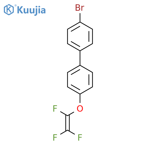 1,1'-BIPHENYL, 4-BROMO-4'-[(TRIFLUOROETHENYL)OXY]- structure