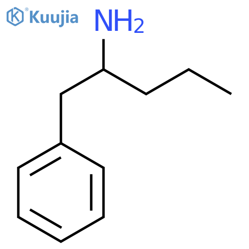 1-Phenylpentan-2-amine structure