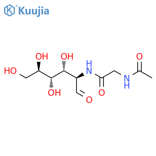 D-Glucose, 2-[[(acetylamino)acetyl]amino]-2-deoxy- structure
