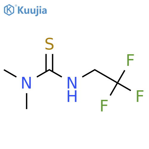 THIOUREA, N,N-DIMETHYL-N'-(2,2,2-TRIFLUOROETHYL)- structure