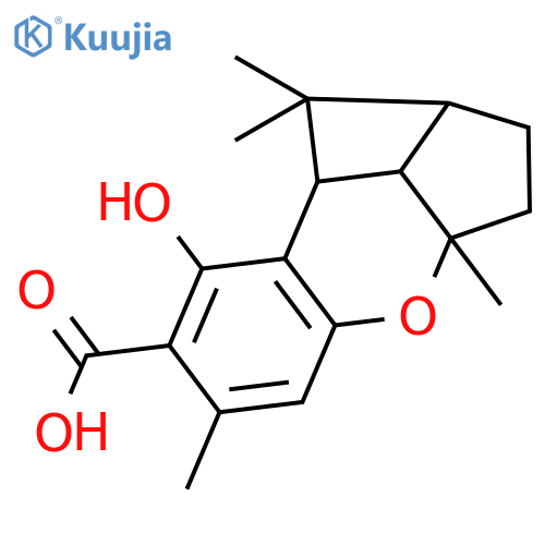 1H-4-Oxabenzo[f]cyclobut[cd]indene-7-carboxylicacid, 1a,2,3,3a,8b,8c-hexahydro-8-hydroxy-1,1,3a,6-tetramethyl- (9CI) structure