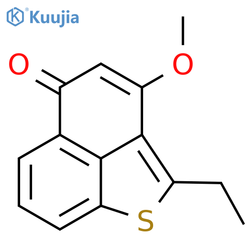 5H-NAPHTHO[1,8-BC]THIOPHEN-5-ONE, 2-ETHYL-3-METHOXY- structure