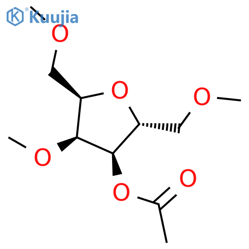 D-ALTRITOL, 2,5-ANHYDRO-1,3,6-TRI-O-METHYL-, ACETATE structure