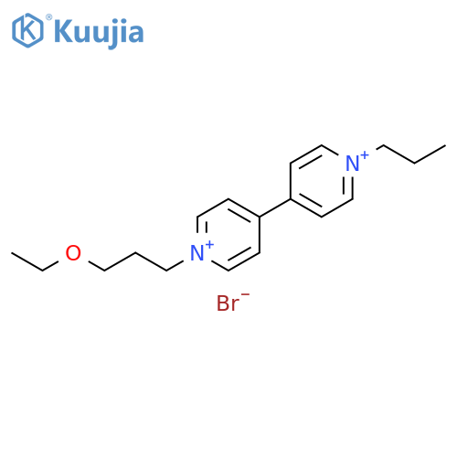 4,4'-Bipyridinium, 1-(3-ethoxypropyl)-1'-propyl-, dibromide structure