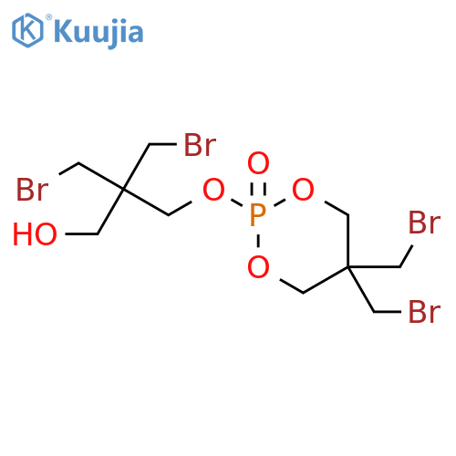 1-Propanol,3-[[5,5-bis(bromomethyl)-2-oxido-1,3,2-dioxaphosphorinan-2-yl]oxy]-2,2-bis(bromomethyl)- structure