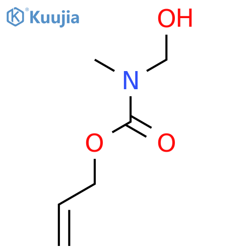 Carbamic acid, (hydroxymethyl)methyl-, 2-propenyl ester structure