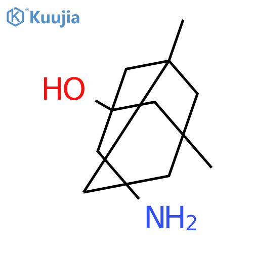 3-Amino-5,7-dimethyladamantan-1-ol structure
