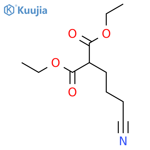 BUTYRONITRILE DIETHYL MALONATE structure