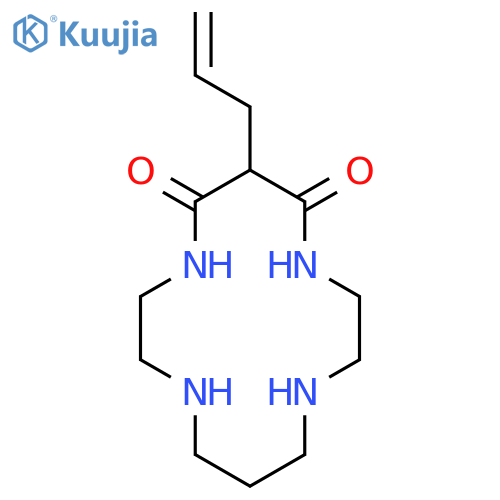 1,4,8,11-Tetraazacyclotetradecane-5,7-dione, 6-(2-propenyl)- structure