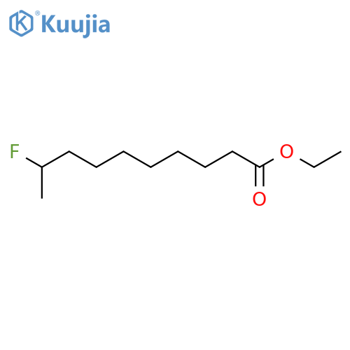 Decanoic acid,9-fluoro-, ethyl ester structure