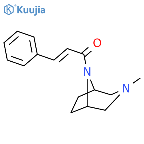 2-Propen-1-one,1-(3-methyl-3,8-diazabicyclo[3.2.1]oct-8-yl)-3-phenyl- structure