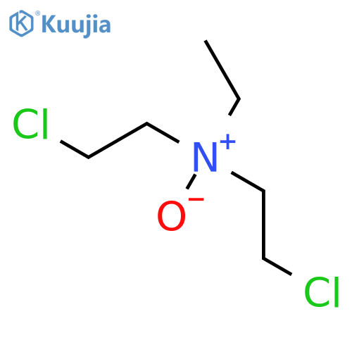 Ethanamine,2-chloro-N-(2-chloroethyl)-N-ethyl-, N-oxide (9CI) structure