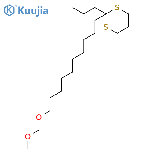 1,3-DITHIANE, 2-[10-(METHOXYMETHOXY)DECYL]-2-PROPYL- structure
