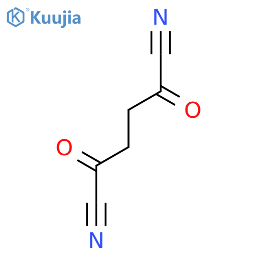 Hexanedinitrile,2,5-dioxo- structure