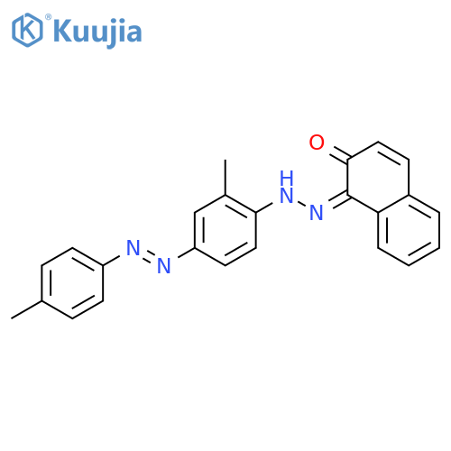 2-Naphthalenol,1-[[methyl[(4-methylphenyl)azo]phenyl]azo]- (9CI) structure
