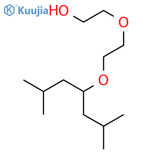 Ethanol,2-[2-[3-methyl-1-(2-methylpropyl)butoxy]ethoxy]- structure