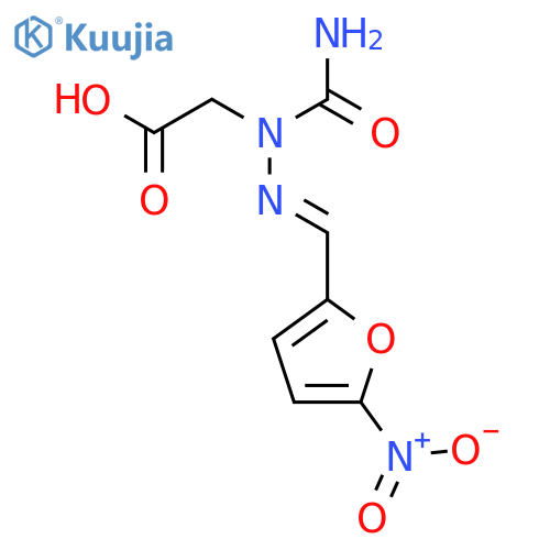 3-(5-Nitrofurfurylideneamino)hydantoic Acid structure