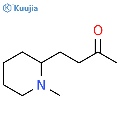 4-(1-methylpiperidin-2-yl)butan-2-one structure