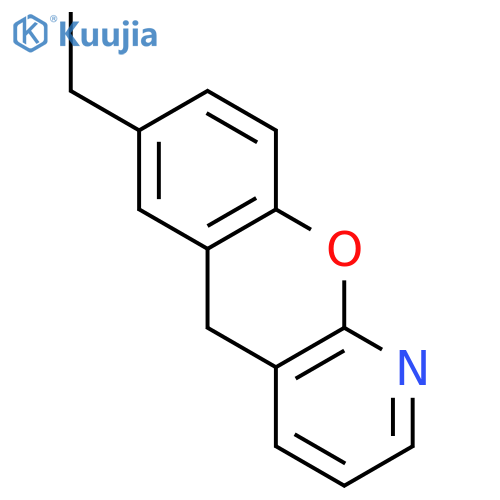 5H-[1]Benzopyrano[2,3-b]pyridine,7-ethyl- structure