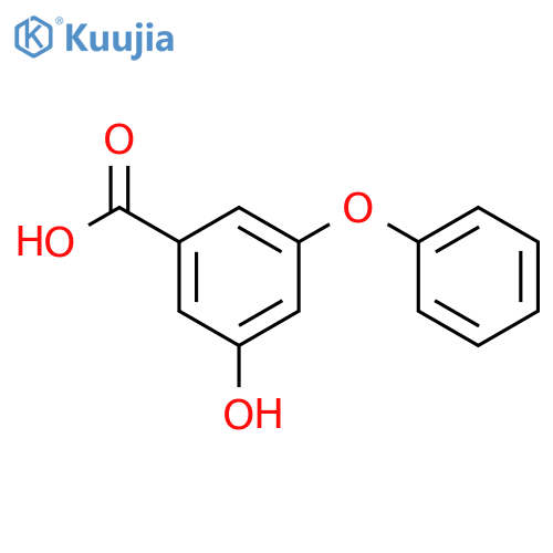 Benzoic acid, 3-hydroxy-5-phenoxy- structure