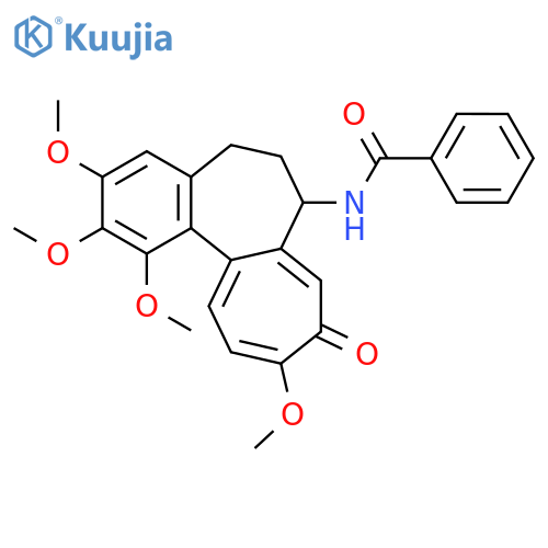 Benzamide,N-[(7S)-5,6,7,9-tetrahydro-1,2,3,10-tetramethoxy-9-oxobenzo[a]heptalen-7-yl]- structure