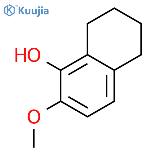 2-methoxy-5,6,7,8-tetrahydronaphthalen-1-ol structure