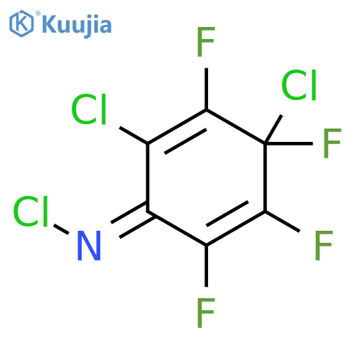 2,5-Cyclohexadien-1-imine, N,2,4-trichloro-3,4,5,6-tetrafluoro- structure