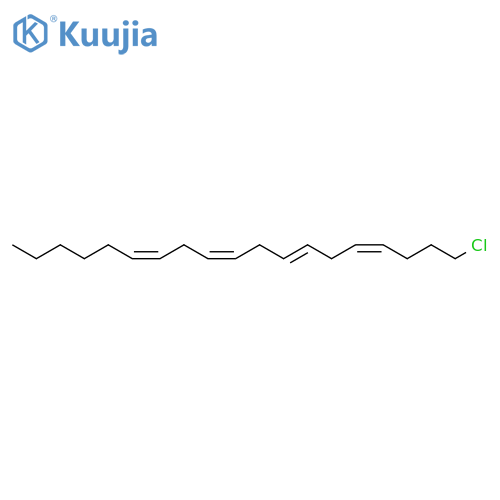 4,7,10,13-Nonadecatetraene, 1-chloro-, (Z,E,Z,Z)- structure