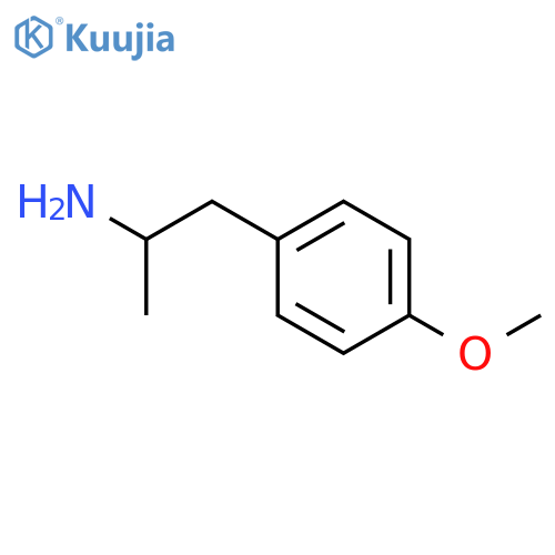 Benzeneethanamine,4-methoxy-a-methyl- structure