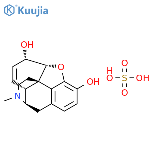 MORPHINE SULFATE structure