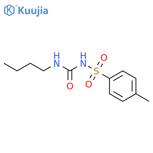 Tolbutamide structure