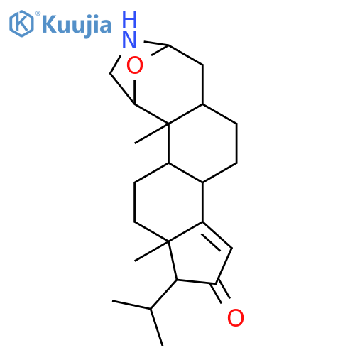 2,5-Epoxycyclopenta[5,6]naphth[1,2-d]azepin-9(1H)-one,2,3,4,5,5a,5b,6,7,7a,8,10b,11,12,12a-tetradecahydro-5a,7a-dimethyl-8-(1-methylethyl)-,(2S,5R,5aS,5bS,7aR,8R,10bR,12aR)- structure