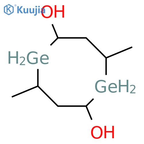 1,5-Digermocane-2,6-diol, 4,8-dimethyl- structure