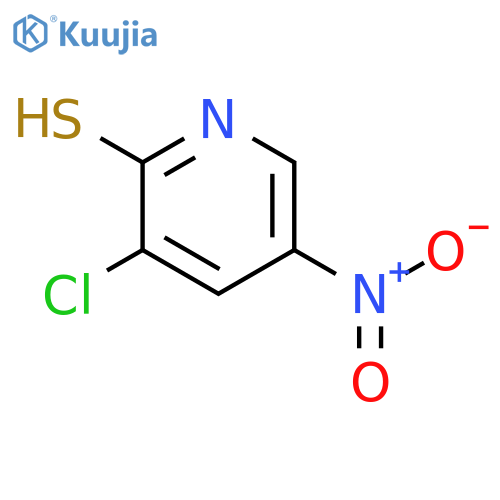 3-Chloro-5-nitropyridine-2-thiol structure