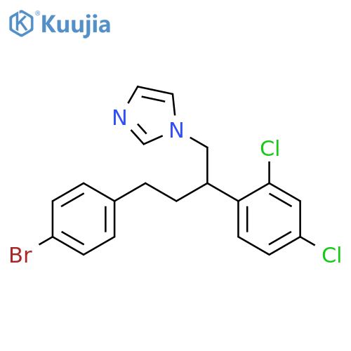 1H-Imidazole,1-[4-(4-bromophenyl)-2-(2,4-dichlorophenyl)butyl]- structure