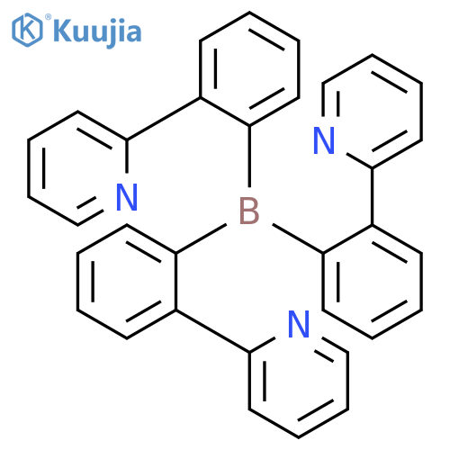 PYRIDINE, 2,2',2''-(BORYLIDYNETRI-2,1-PHENYLENE)TRIS- structure