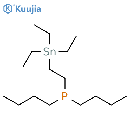 Phosphine, dibutyl[2-(triethylstannyl)ethyl]- structure