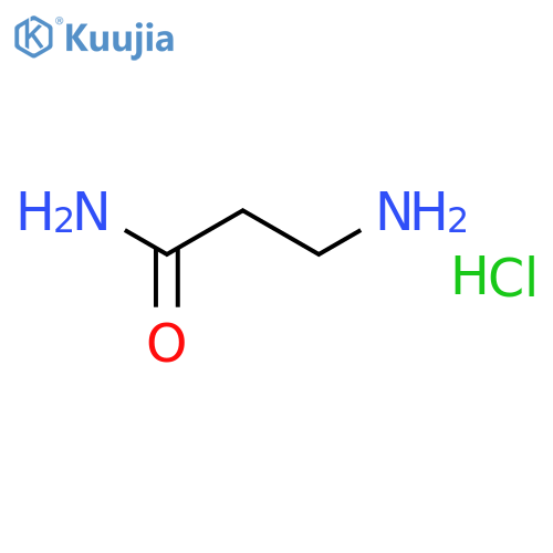 3-Aminopropanamide hydrochloride structure